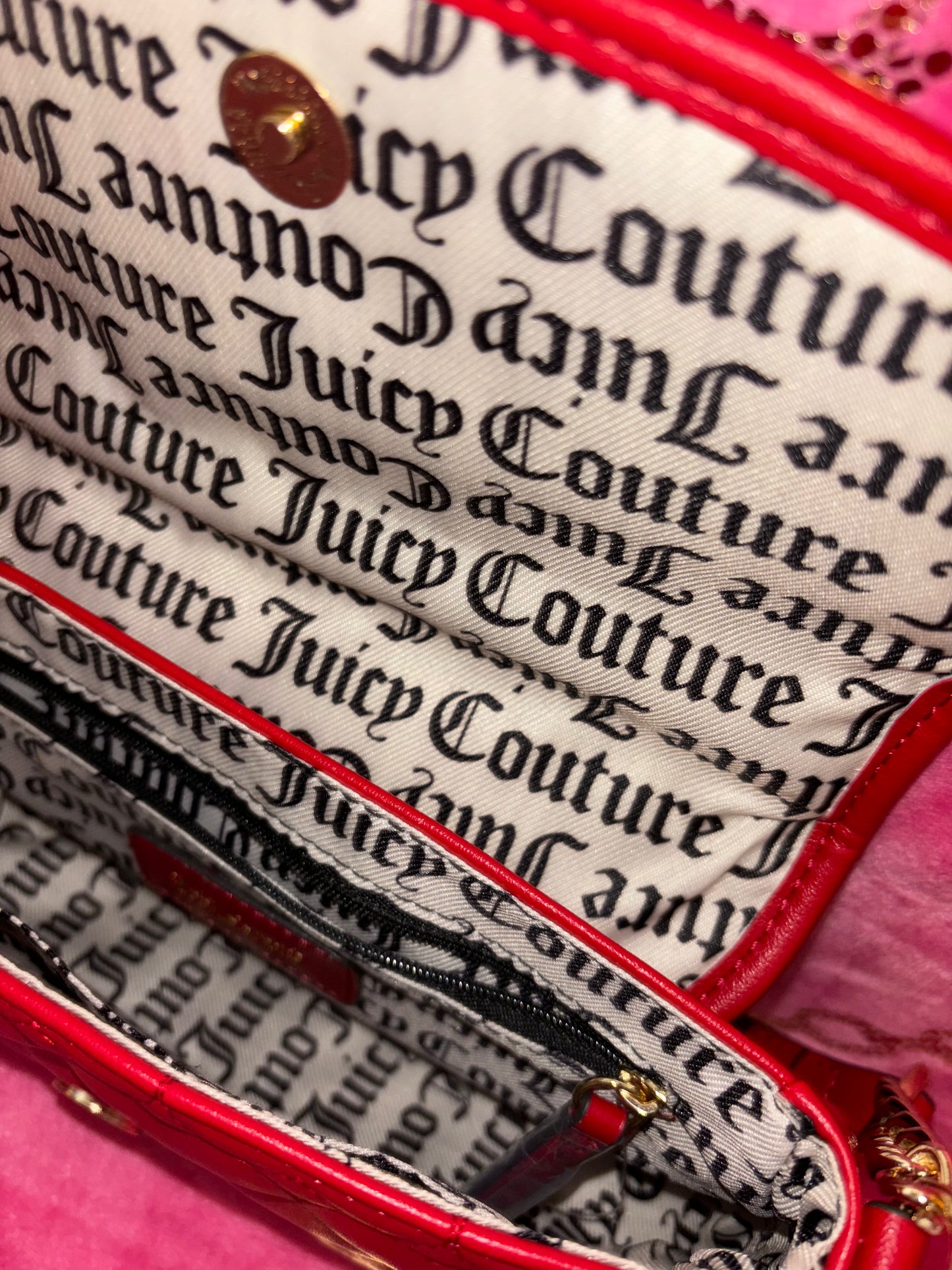 Red Juicy Couture Purse