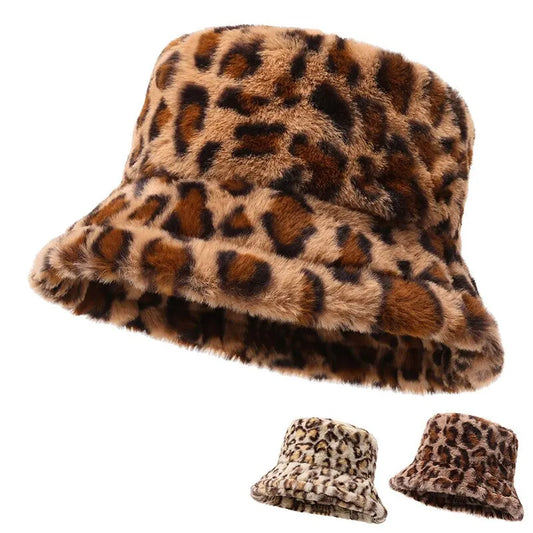 Leopard Print Bucket Hat