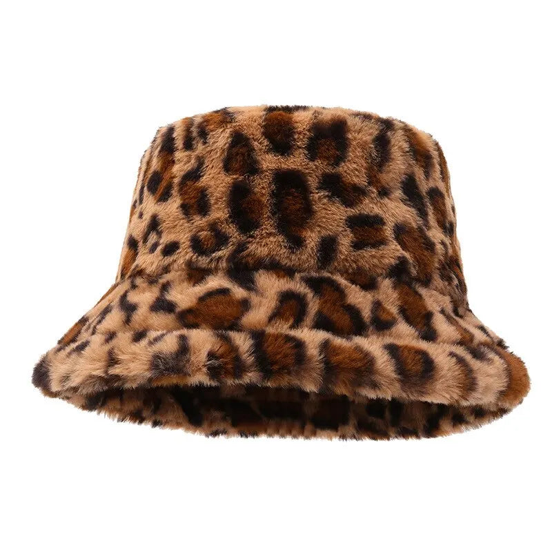 Leopard Print Bucket Hat