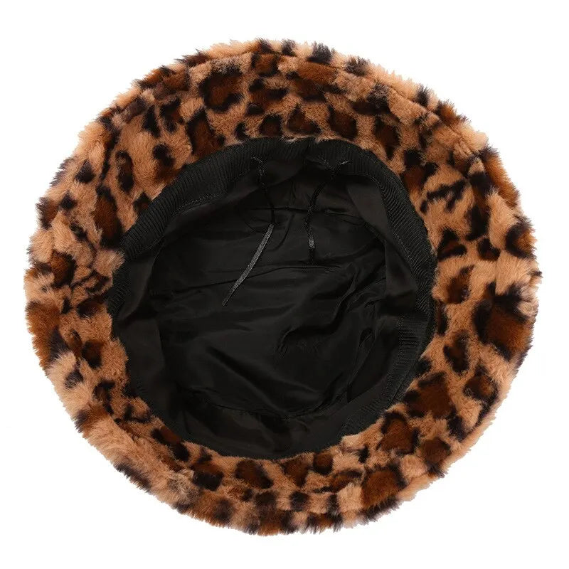 Leopard Print Bucket Hat