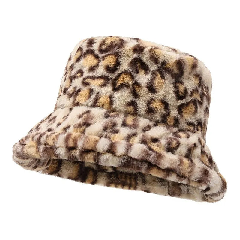 Leopard Print Bucket Hat