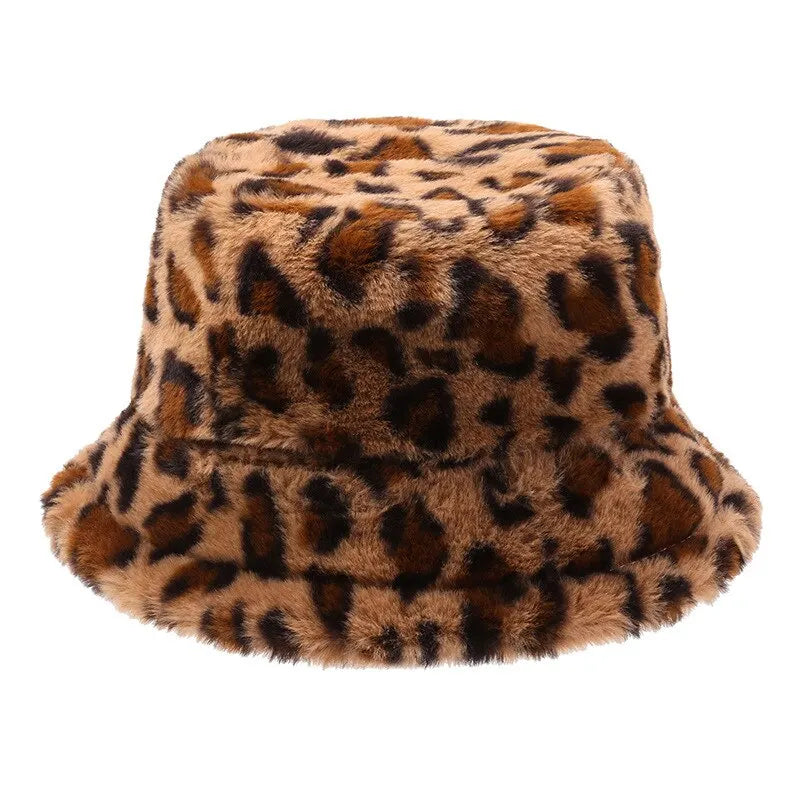 Leopard Print Bucket Hat