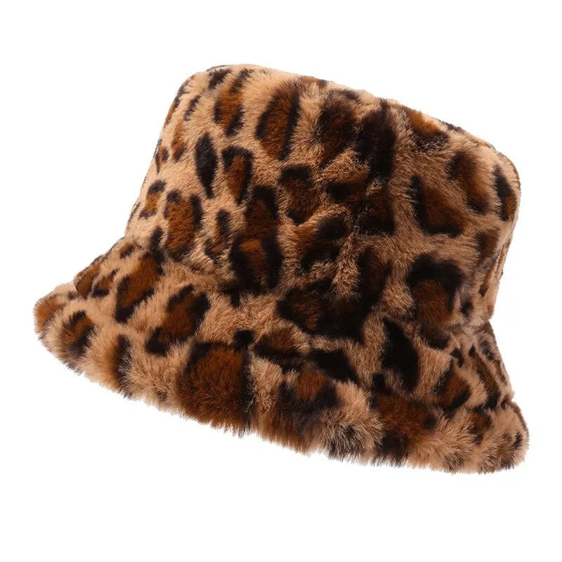 Leopard Print Bucket Hat